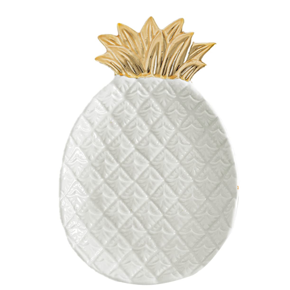 Petit rangement pour bracelets Healvian plateau bijoux blanc porcelaine