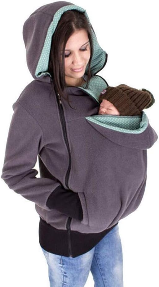 Size X Large Zayz Blousons Et Vestes Maternite Maternite Decontractee Pour Femmes Sweat A Capuche En Molleton 2 En 1 Poche Kangourou Porte Bebe Veste Manteau Multifonctionnelle Vetements Blousons Et Vestes Ram Mount Co Uk