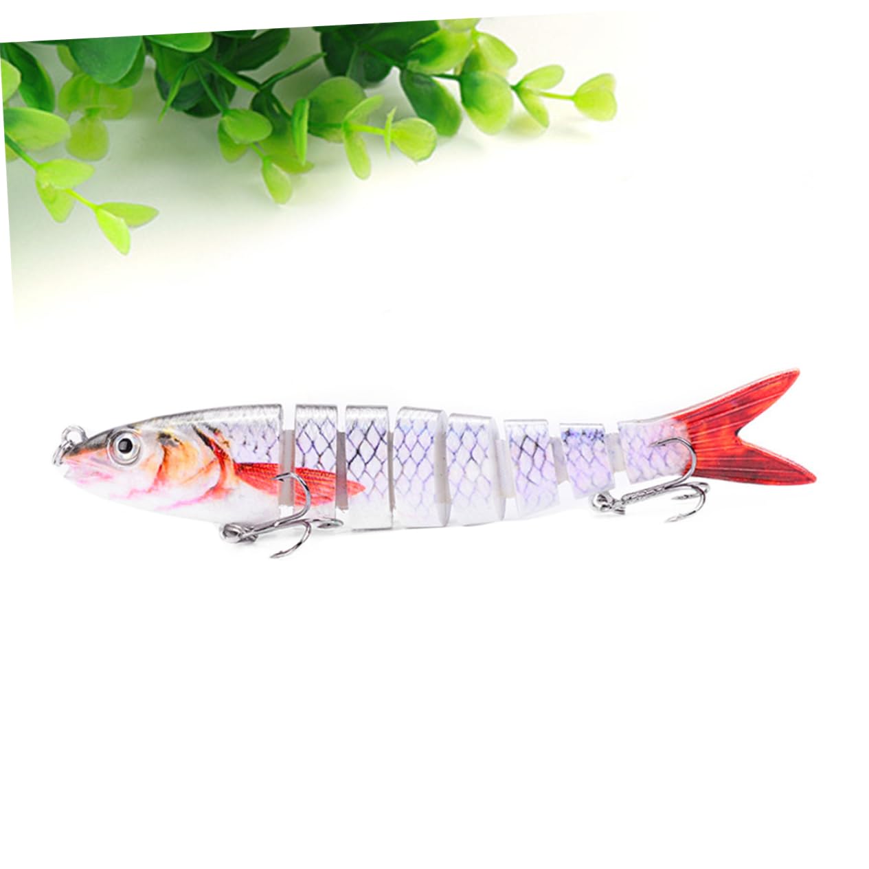 Milisten 3pièces Leurre De Multi-séquence Flottant Plastique Appâts Artificiels Réalistes pour Mer Profonde Conception De Poisson Vividement Détails