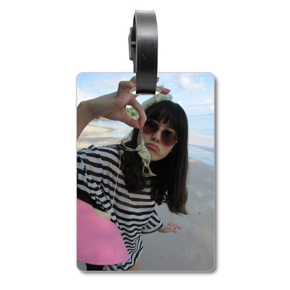 Étiquette de valise Beach Wave Ellie Yao crabe pour vos vacances à la mer - 5