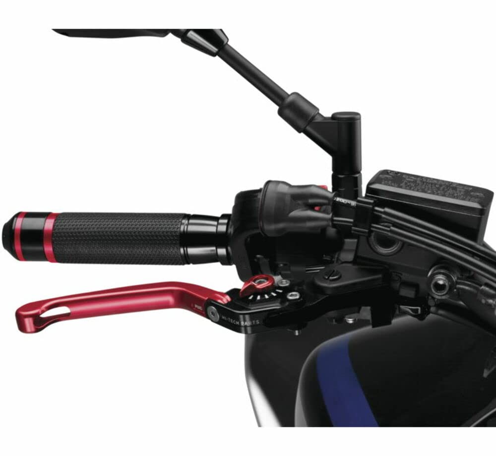 Puig 110RR Foldable Brake Lever with Red Selector