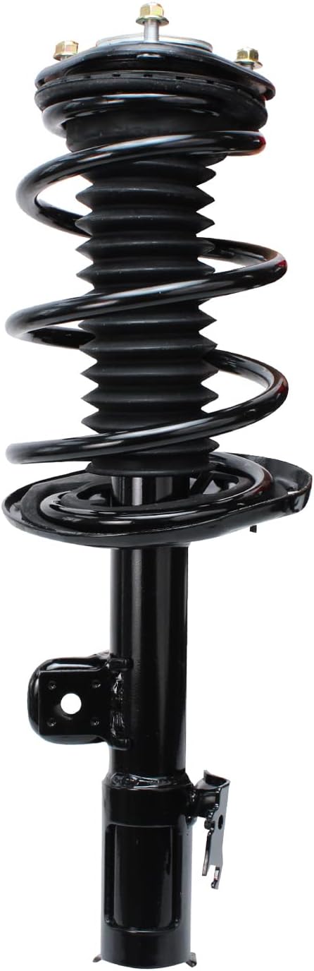 Detroit Axle - Front Passenger Side Strut w/Coil Spring Replacement for 2006-2012 Toyota Rav4 3.5L