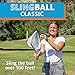 Djubi Slingball, The Ultimate Game of Catch, Long Distance Slingshot Scoop Ball Set, Indoor & Outdoor Sports Toy for Kids & Adults Ages 8+ - Classic
