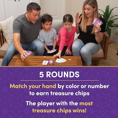 Image of Five Crowns JR Rummy Style Card Game for Kids, Cards for Family Game Night