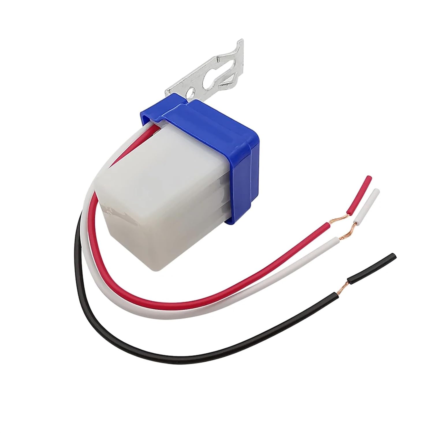 1Pcs 10A Photoswitch Sensor Switch Automatic Auto On Off Photocell Street Light Control Universal DC/AC 12V 24V 110V 220V(12V)