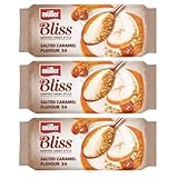 Salted Caramel Mullers Bliss, Lemon Meringue, Strawberries & Cream Greek Style Yogurt (Salted Caramel 3 Packs of 4x100g)