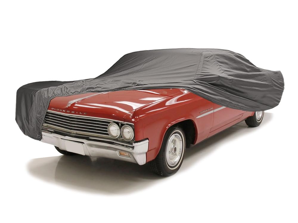 CarsCover Custom Fits for Oldsmobile 98 1959-1960 Car Cover Ironshield Leatherette All Weatherproof Waterproof 100 Block Sun Rain