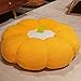 45 cm / 17.7 inchFlower Floor Pillow Pumpkin Shape Cushion Cute Seating Pad Chair Cushion Oversized Throw Pillow , Cute Pumpkins Plush Toys ,for Home Decoration Kids Girls Women Gifts (Yellow)