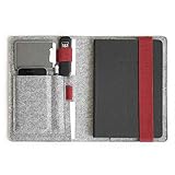 HillSee A5 - Estuche multifunción para lápices de oficina