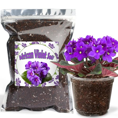 Doter Organic African Violet Potting Mix Indoor Plants Potting Mix for All Potted Saintpaulia Grow Healthy houseplants Indoors