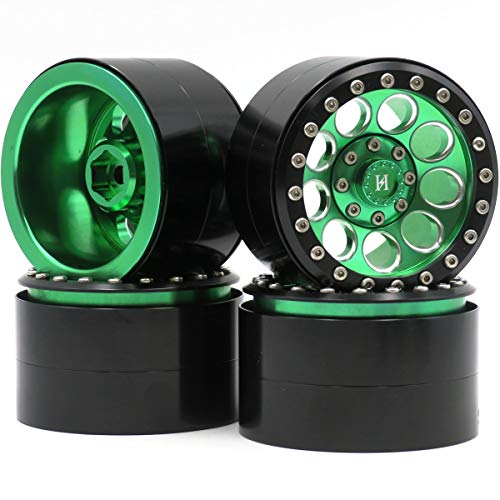 hobbysoul 4pc RC Crawler Aluminium Alloy 2.2 beadlock Wheels Rims Hex 12mm Fit RC Crawler 2.2 Tires Tyres hobbysoul 4pc RC Crawler Aluminium Alloy 2.2 beadlock Wheels Rims Hex 12mm Fit RC Crawler 2.2 Tires Tyres