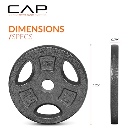 Image of CAP Barbell Standard 1-Inch Grip Weight Plates