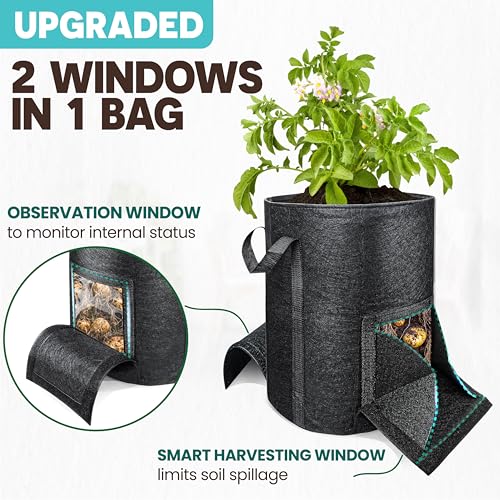 4PCS 20-Gallon Potato Grow Bags
