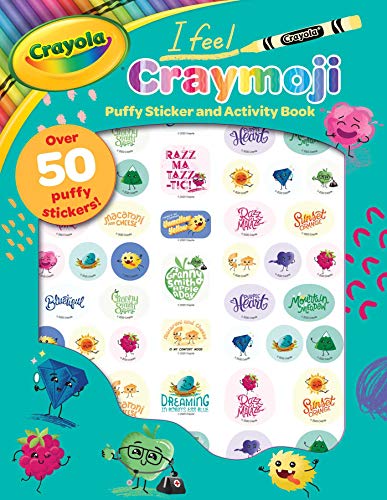 Crayola I Feel Craymoji: Puffy Sticker and Activity Book (Crayola/BuzzPop)