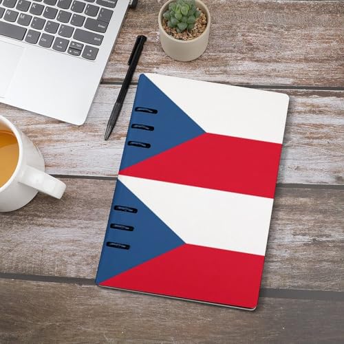 Carnet de notes A5 en cuir résistant fini les pages perdues au travail