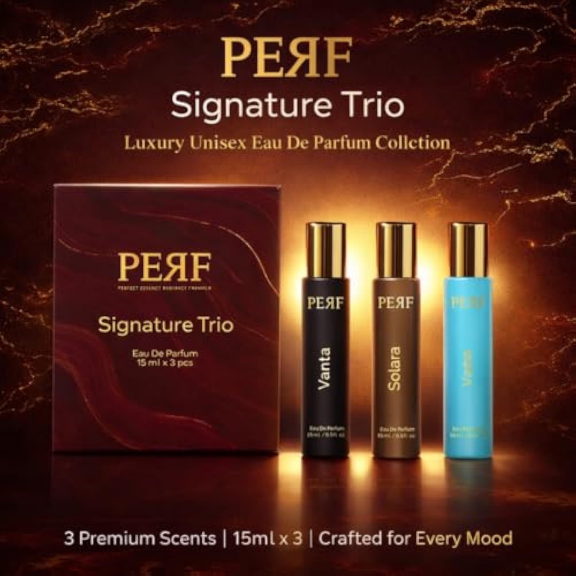 Signature Trio Dark Harmony Perfume Gift Set