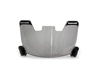 Barnett Football Helmet Visor for an Enhanced Field Vision