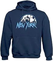 Vista 6 de Xtreme Apparrel Team City Skyline - Sudadera con capucha para hombre