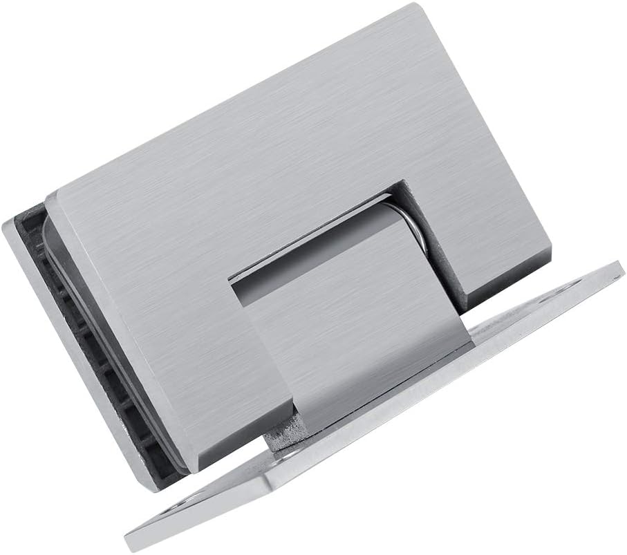 Charnière pour porte en verre en acier inoxydable premium pour douche moderne