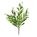 Vickerman Everyday Artificial Green Spirea Bush 20 Inch Long - UV Resistant - Perfect for Home Or Office - Greenery Sprigs Decor for Flowers Shrubs Vases