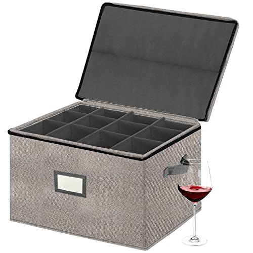 List of Ten Best Stemware Storage Case Top Picks 2023 Reviews