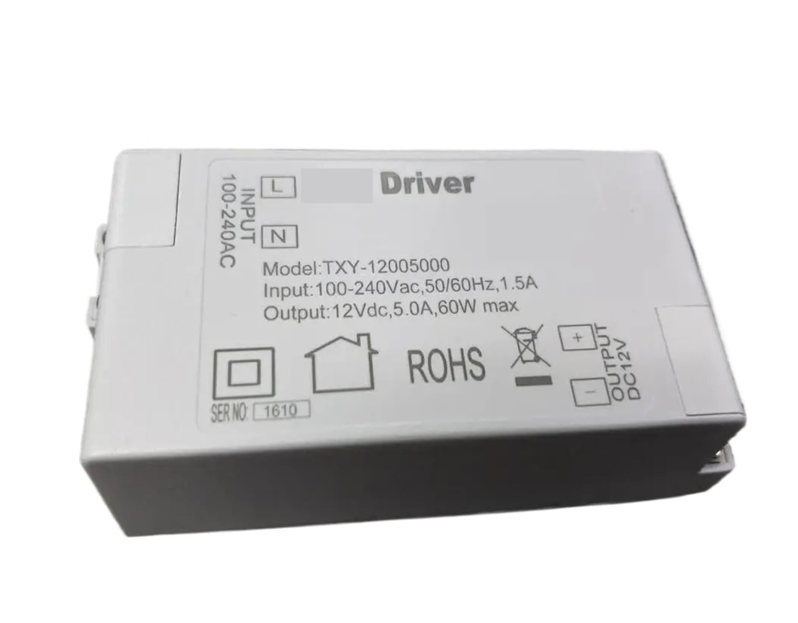 Transformator elektroniczny 12V 60w 36w 24w 12w 6w 110V-220V sterownik bezpieczeństwa do oświetlenia do zasilacza 3528 5050(36w)