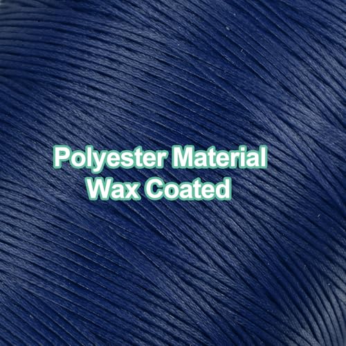 Hilo encerado plano 1mm 766 yardas para coser cuero miniatura 4