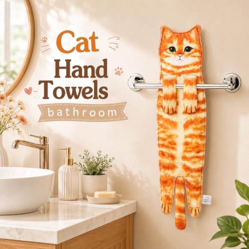 Funny Cat Hand Towel DROPS TO works for all single-pack variants) - image 4