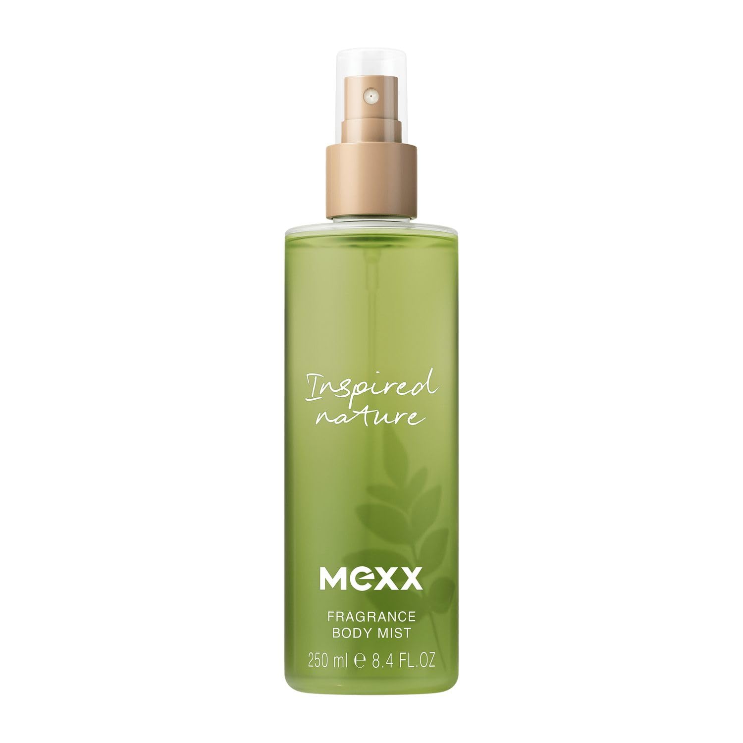 Mexx Inspired Nature Mgiełka do Ciała dla Kobiet o Zapachu Begramotki i Zielonej Sosny, 250 ml