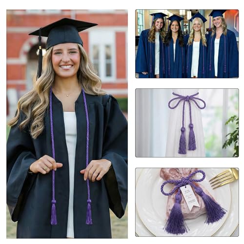Image of GraduationMall Graduation Honor Cord 68 inch Purple