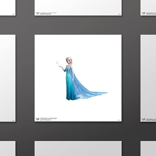 Miniatura 3 de Trends International Gallery Pops Disney Frozen - Póster de pared con vestido azul original de Elsa, 12 x 12 pulgadas, versión sin marco