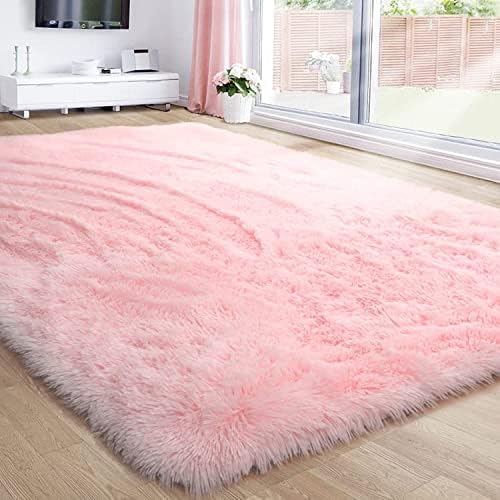 Grass Green Round Rug for Bedroom,Fluffy Circle Rug 4'X4' for Kids Room,Furry Carpet for Teen's Room,Shaggy Circular Rug for Nursery Room,Fuzzy Plush Rug for Dorm,Green Carpet,Cute Room Decor for Baby