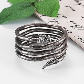 Ketting set Slang stainless steel zilver incl. oorbellen