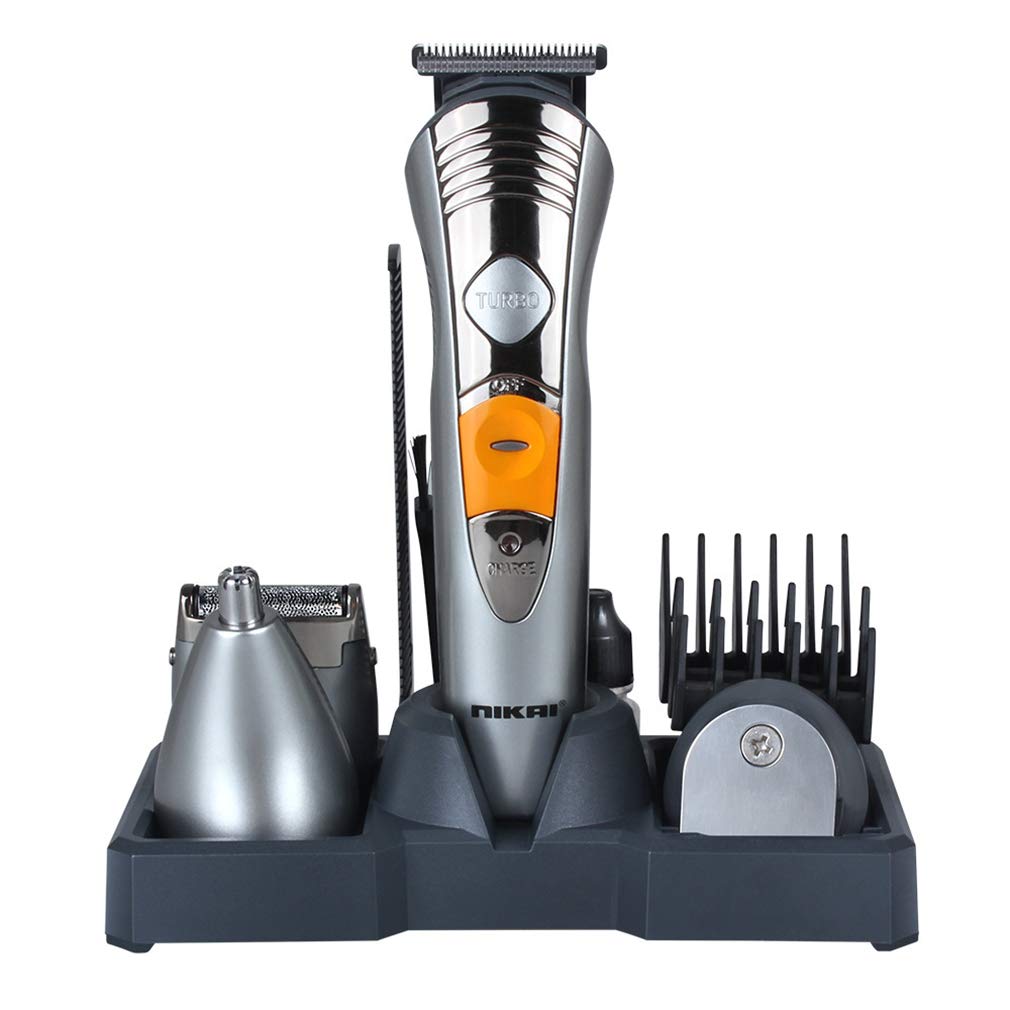 Capelli Elettrico Clipper Professionale Multifunzionale Corredo di Taglio di Capelli del Tagliatore di Capelli Senza Cordone Ricaricabile del Tagliatore Ad Alta Potenza Muto Capelli Clipper