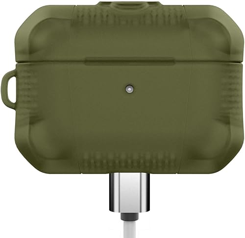 Miniatura 2 de ITSKINS Spectrum R Frost - Funda protectora para auriculares Apple Airpods Pro  Pro 2 color verde oliva