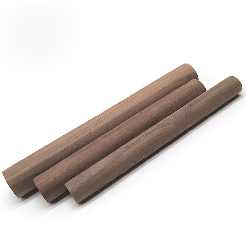 TPDRKOWJX Round Dowel,Wooden Stick Walnut Unfinished Used