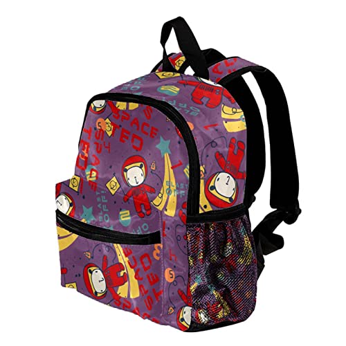 Sac à dos pour garçons et filles motif espace 30,5 cm pour enfants - 3