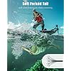 Pawfly Fishing Lures, Soft Bass Bait, Fishing Bait Trout Lures, Plastic Swimbaits for Freshwater & Saltwater, Paddle/Forked Tail Swim Baits for Bass Catfish Trout Crappie Walleye
