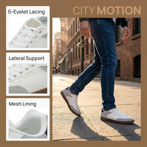 Image of AX BOXING Mens Casual Shoes Fashion Sneakers Breathable Comfort Walking Shoes for Male
