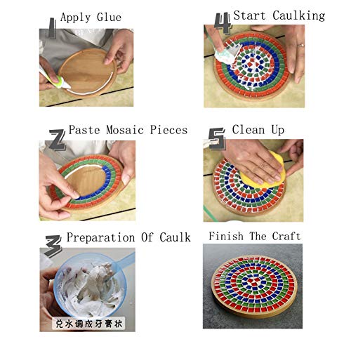 Mosaic Tiles Squares Orange Crystal Mosaic Glass Tile For Crafts Bulk Diy Picture Frames Handmade Jewelry Coasters Art Material Decoration,1X1Cm,100 Pieces #TOP1