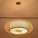 Produktbild Tropical Bamboo Chandelier DIY Wicker Rattan Lampenschirme Schattierungen Hanging Light Retro Style Lantern Pendant LampenSchlafzimmer Wohnzimmer Ceiling Chandelier
