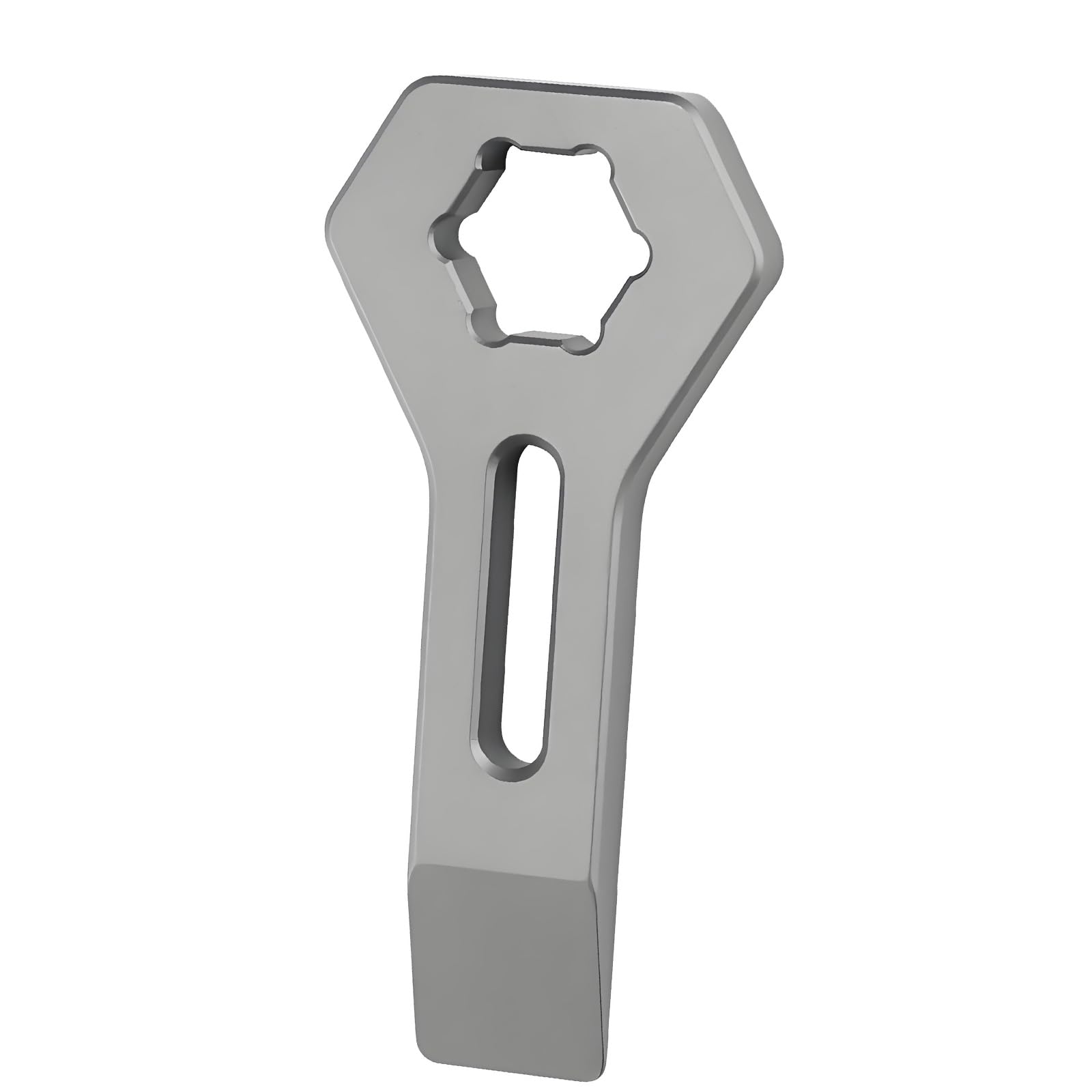 Mekalero Multifunction Metal Alloy Crowbars Tool Pry And Hexagonal Wrench Survival Tool For Everyday Carry Outdoor Survival Tools