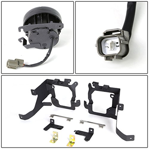 Auto Dynasty Fog Lights Assembly Compatible with 2003 2004 2005 Honda Pilot Front Bumper Driving Fog Lamps w/Bezel, Driver and Passenger Side, Clear Lens - Image 5