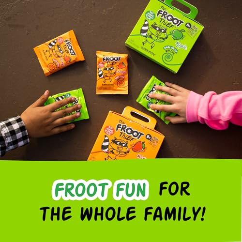 The FROOT Thief Real Fruit Snack Whips, Apple, Nut Free, Perfect for School Lunches and Snacks, Individual Bags Kids Snacks, 5 Pack - image 7
