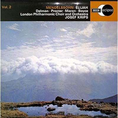 Mendelssohn: Elijah Vol. 2 - ECS 651 - Vinyl LP