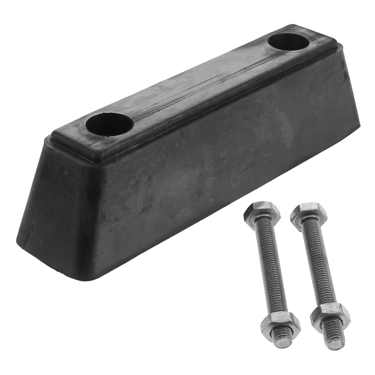SOLUSTRE Bloc de pare-chocs en caoutchouc anti-collision de 20,6 cm pour protection de remorque, bouchon en caoutchouc haute élasticité, installation facile sans outil