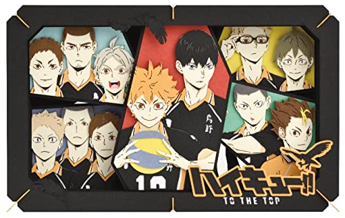 Haikyu Paper Cinéma Karasuno High School PT-L29 diorama 3D loisir créatif