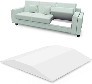 Sofa Couch Cushion Support for Sagging Sofas Cushion Trapezoidal Furniture seat sag Repair High Rebound, Firm Couch Support Under Sofa Sag Repair, White Set of 1