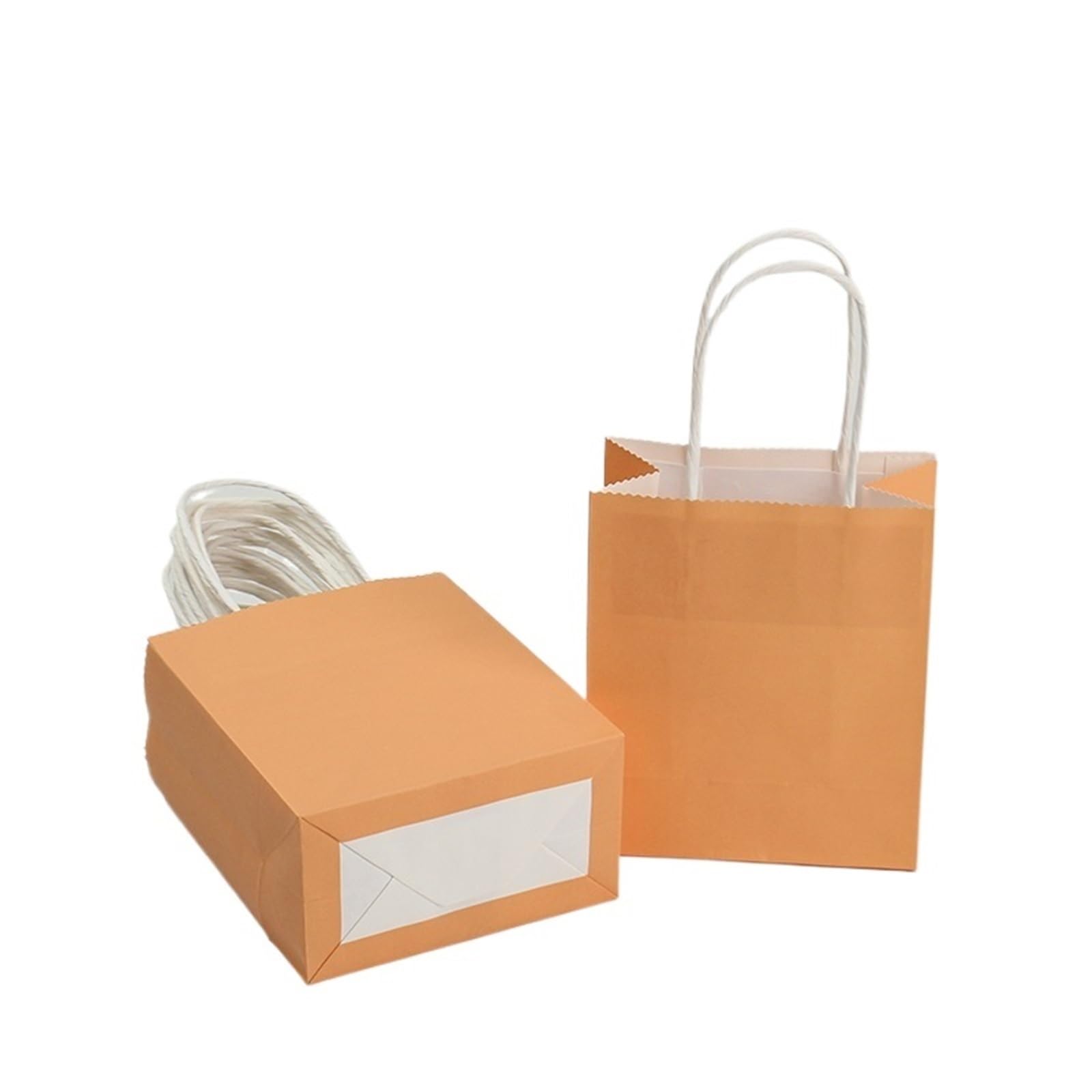 Papiertüten Geschenktüten aus Kraftpapier mit Griffen