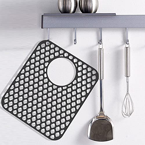 Urmona Sink Protectors For Kitchen Sink, 13.58'' X 11.61'' Silicone Sink Mat, Sink Mats For Bottom Of Kitchen Stainless Steel Sink, Non-Slip Folding Sink Mat For Kitchen Sink #TOP5